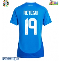 Italia Mateo Retegui #19 Hjemmedrakt Dame EM 2024 Kortermet